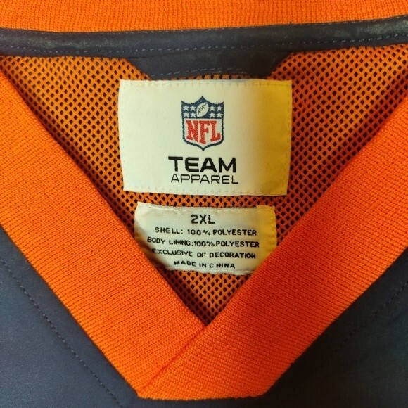 Denver Broncos pullover jacket. - Picture 4 of 4